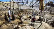 Escavações arqueológicas no Templo Selêucida - Divulgação - Tehran Times