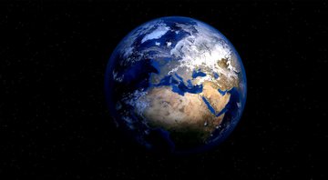 Representação do Planeta Terra - Imagem de PIRO4D por Pixabay