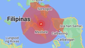 Informe do Google sobre o terremoto nas Filipinas - Reprodução / Google
