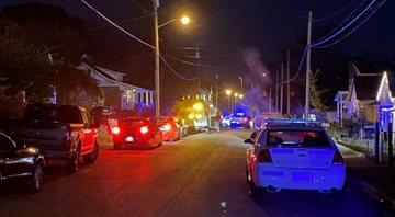 Polícia chega ao local do tiroteio em Nashville, nos EUA - Divulgação/Twitter/Departamento de Polícia de Nashville