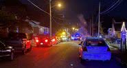 Polícia chega ao local do tiroteio em Nashville, nos EUA - Divulgação/Twitter/Departamento de Polícia de Nashville
