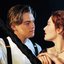 DiCaprio e Winslet em 'Titanic' (1997)
