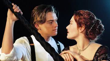 DiCaprio e Winslet em 'Titanic' (1997) - Divulgação/20th Century Fox