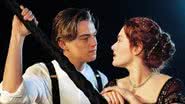 Cena do filme Titanic mostra os personagens Jack e Rose - Divulgação
