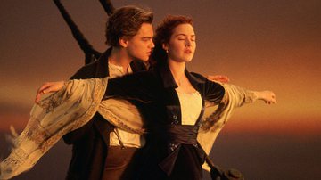 Cena icônica de Rose e Jack do filme 'Titanic' - Divulgação / Paramount