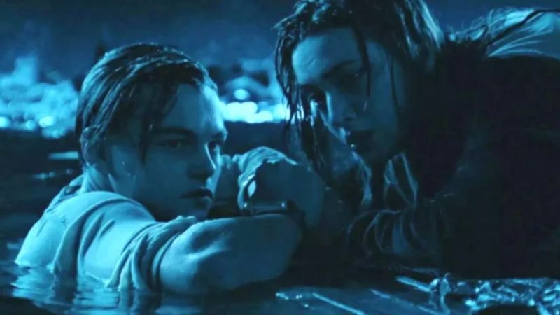 Cena do filme 'Titanic' - Reprodução/Vídeo