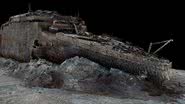 Varredura digital nos destroços do Titanic - Divulgação / Atlantic Productions / Magellan