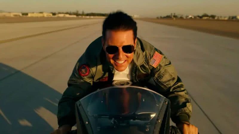 Tom Cruise em "Top Gun: Maverick" (2022)