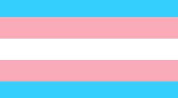Imagem meramente ilustrativa de uma bandeira trans - Divulgação/Kat Love/Pixabay