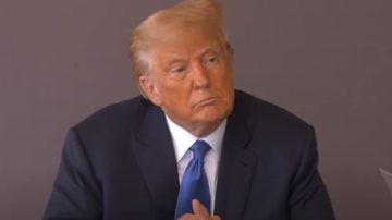 Ex-presidente americano Donald Trump - Reprodução / Vídeo