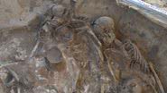 Restos mortais encontrado em tumba na Sibéria - Divulgação / Dr. Dimitry Vinogradov