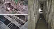 O túnel possui pelo menos 200 metros de extensão - Divulgação/The Mexico News Daily