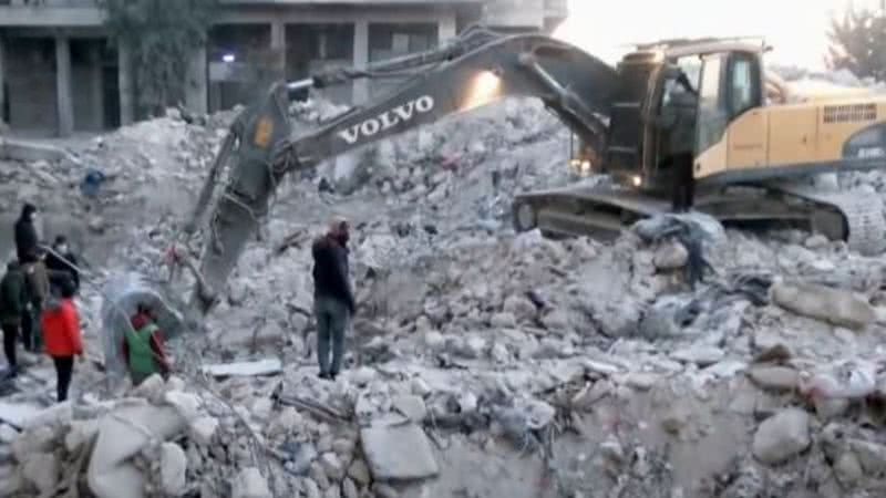 Imagem de escavações acontecendo na Turquia - Reprodução / Vídeo / Youtube