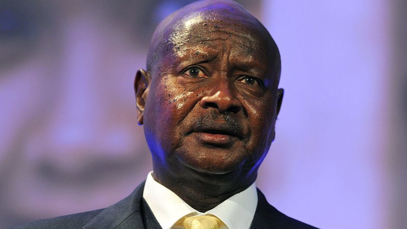 O presidente Yoweri Museveni - Getty Images