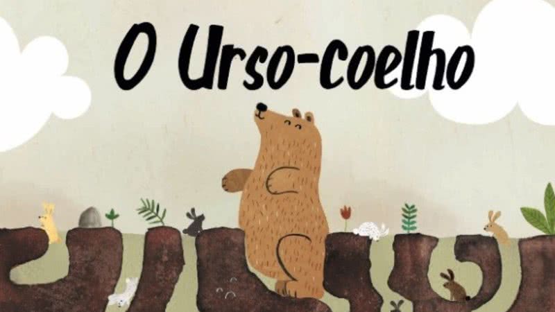 A capa da obra 'O Urso-coelho' (2022) - Divulgação/Tordesilhinhas