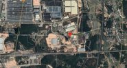 Imagem da Usina Nuclear de Taishan, na China - Divulgação/Google Maps