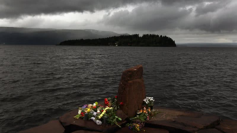 Memorial às vítimas do massacre - Getty Images