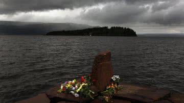 Memorial às vítimas do massacre - Getty Images