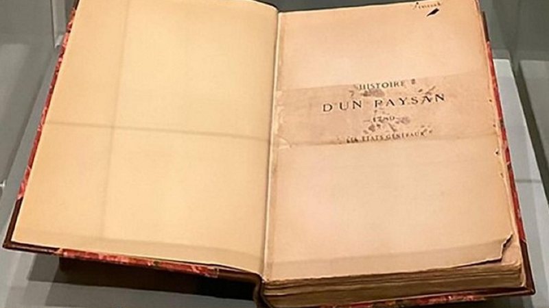 Livro onde Van Gogh fez seus esboços - Divulgação/Museu Van Gogh