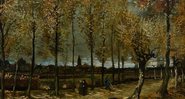 Pintura de Van Gogh conhecida como "Poplars near Nuenen" - Divulgação/ Museu Boijmans Van Beuningen