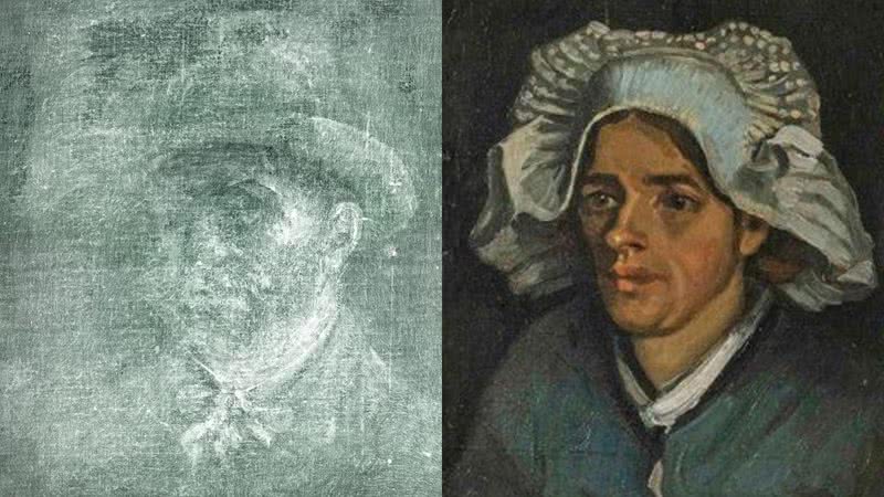 Autorretrato oculto de Van Gogh e “Head of a Peasant Woman” - Divulgação/National Galleries of Scotland