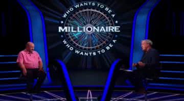 Momento do programa "Quem Quer Ser um Milionário" com ganhador Donald Fear - Divulgação / Youtube