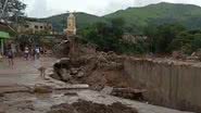 Las Tejerías, vilarejo no estado de Aragua, na Venezuela, que sofreu com deslizamento de terra. - Reprodução/Vídeo/Youtube:  Jornal O Globo