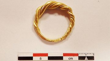 Anel de ouro da Era Viking - Município de Vestland