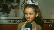 Júlia Lira, a mais jovem rainha de bateria do carnaval do Rio - Reprodução/Vídeo/Youtube
