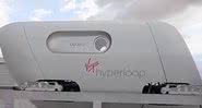 O transporte Virgin Hyperloop - Divulgação / Youtube / CNN