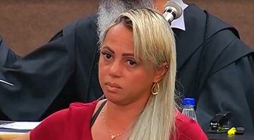 Adriana Ferreira Almeida Nascimento na época do julgamento - Divulgação/Rede Globo
