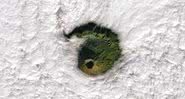 Monte Vesúvio registrado pelo Operational Land Imager - Divulgação/NASA Earth Observatory