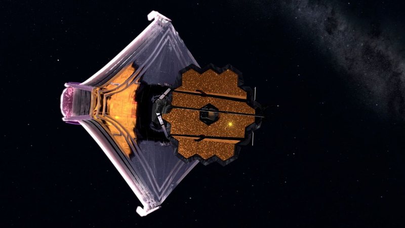 O novo telescópio da Nasa, Telescópio Espacial James Webb,