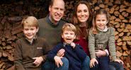 Imagem do príncipe William e sua família - Divulgação/Kensington Palace