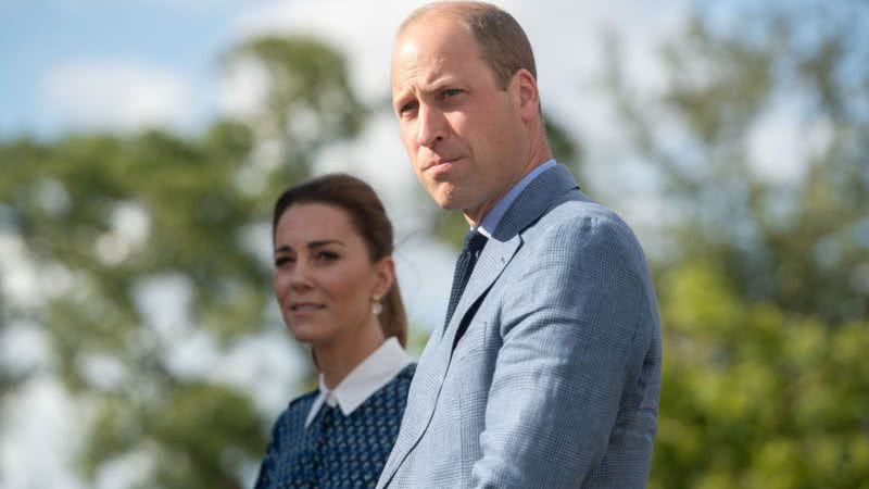 O príncipe William e a princesa Kate Middleton - Getty Images