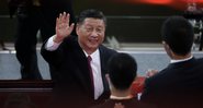 Xi Jinping na comemoração de 100 anos do Partido Comunista Chinês - Getty Images