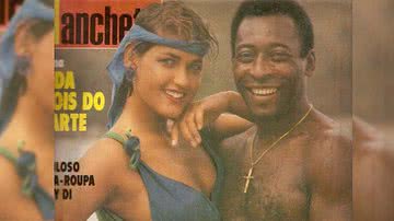 Xuxa e Pelé na Revista Manchete - Revista Manchete