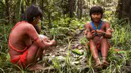 Indígenas Yanomami em Terra Yanomami - Reprodução/Twitter/SurvivalInternational