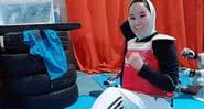 A atleta Zakia Khudadadi - Divulgação/ Comitê Paralímpico Internacional