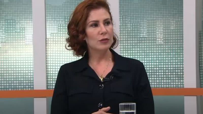 Carla Zambelli em entrevista - Divulgação / Youtube / Jornal da Gazeta