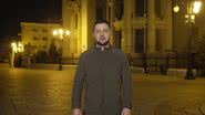 Volodymyr Zelensky em vídeo - Reprodução/Vídeo