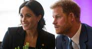 O Duque e a Duquesa de Sussex renunciaram a família real no começo de janeiro - Getty Images