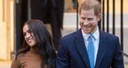 Príncipe Harry e Meghan em sua última aparição antes do comunicado - Getty Images