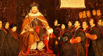 Henrique VIII reinou de 1509 até a sua morte em 1547 - Wikimedia Commons