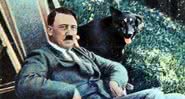 Hitler de férias ao lado de seu cachorro, 1934 - Getty Images