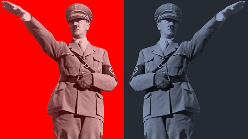 Hitler: atirando para os dois lados - Wikimedia Commons