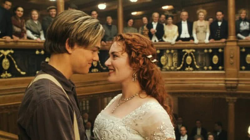 Uma das últimas cenas do clássico Titanic - Divulgação / 20th Century Fox