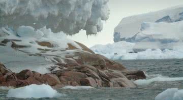Imagem meramente ilustrativa da Ilha Sif, descoberta após derretimento na Antártida - Divulgação
