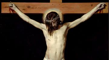 Representação feita por Diego Velazquez de Jesus Cristo sendo crucificado - Getty Images