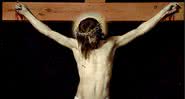 Representação feita por Diego Velazquez de Jesus Cristo sendo crucificado - Getty Images